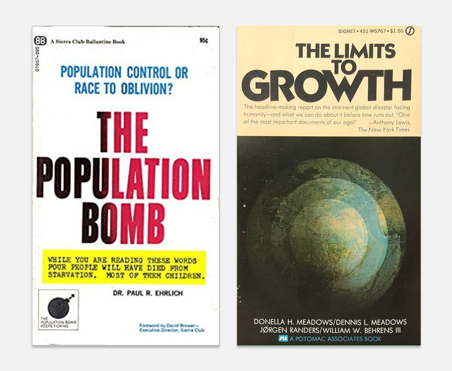 The Population Bomb & Limits to Growth